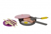 Набор посуды Сковорода,тарелка,нож,вилка /УФ(6742)
