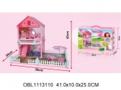 Дом с мебелью и куклой (80053)