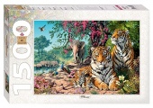 Пазлы 1500 Тигры (83054)