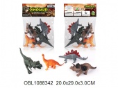 Набор Динозавры 4 шт/пакет (24318)