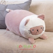 М.и. Кошка подушка 42 см розовая (51845)