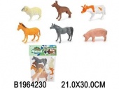 Резиновые домашние животные 6 в 1 (45910)