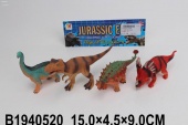 Набор Динозавры 4шт/пакет (78821)