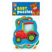 Пазлы мягкие Baby puzzle Игрушки (28932)