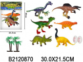 Резиновые Динозавры 6 в 1(7891)