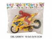 Мотоцикл инерц. 3 цвета (3237)