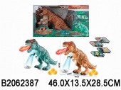 Динозавр на бат. свет,пар,проектор (50812)