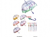 Зонтик 60см 4 вида (35158)