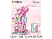 Конструктор Keeppley Мини город: Магазин конфет 358 дет. (46203)