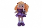 Кукла в фиолетовом платье муз. (20499)